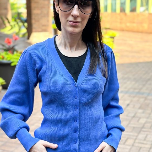 Blue Eye Embroidered Cardigan - Picture 2 of 3